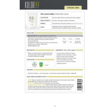 KOLOREKO Tinte natural COBRE de aplicación única – Coloración 100% vegetal y ecológica
