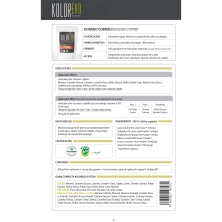 KOLOREKO Tinte natural DORADO COBRIZO de aplicación única – Coloración 100% vegetal y ecológica