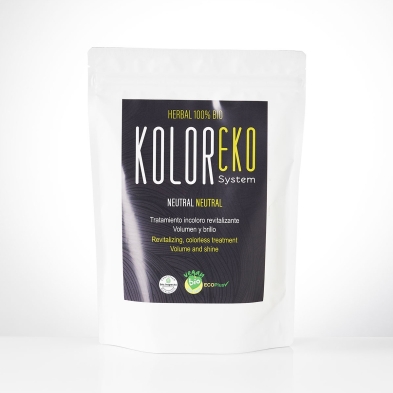 KOLOREKO Tratamiento capilar NEUTRAL INCOLORO brillo y volumen al cabello - 100% vegetal y ecológico