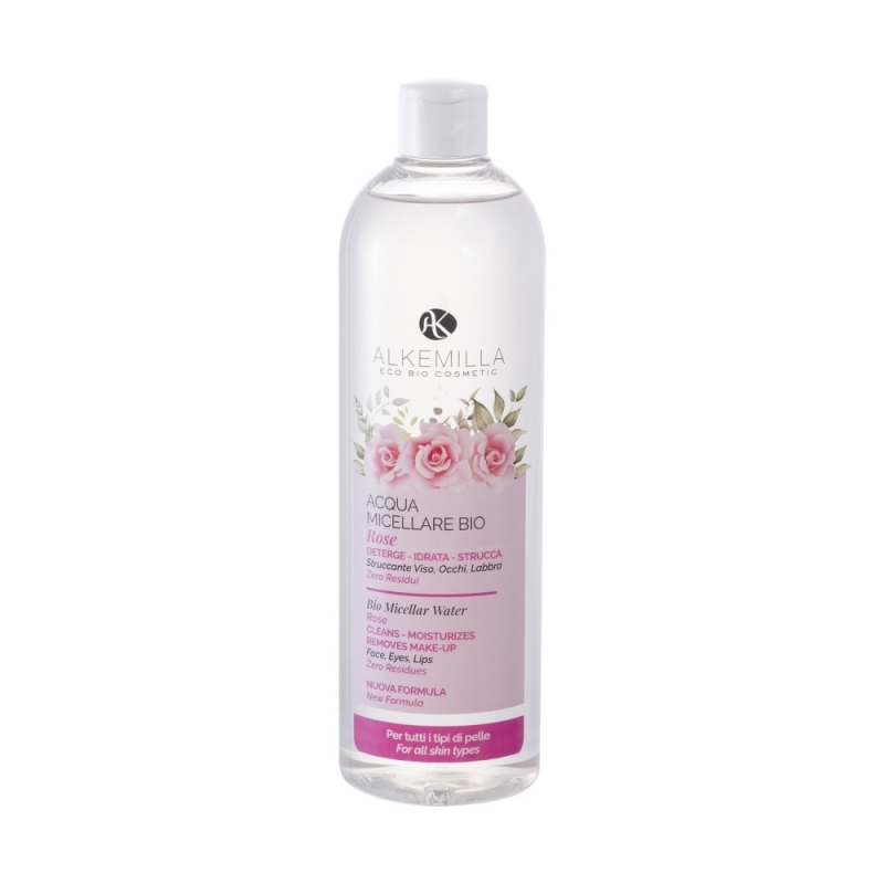 ALKEMILLA Agua Micelar natural de Rosa Damascena - piel madura