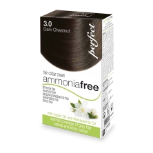 AMMONIA FREE – Tinte CASTAÑO OSCURO 3.0  con reflejos naturales – sin amoniaco