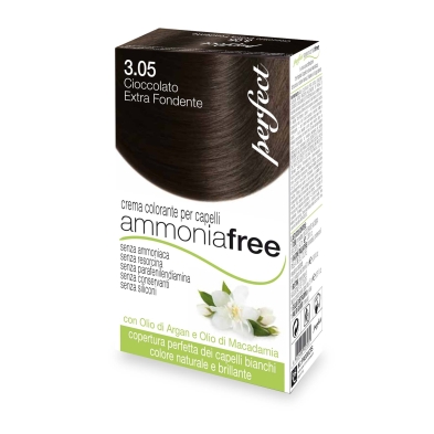 AMMONIA FREE – Tinte CASTAÑO OSCURO CHOCOLATE 3.05  con reflejos naturales – sin amoniaco