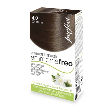 AMMONIA FREE – Tinte CASTAÑO 4.0  con reflejos naturales – sin amoniaco