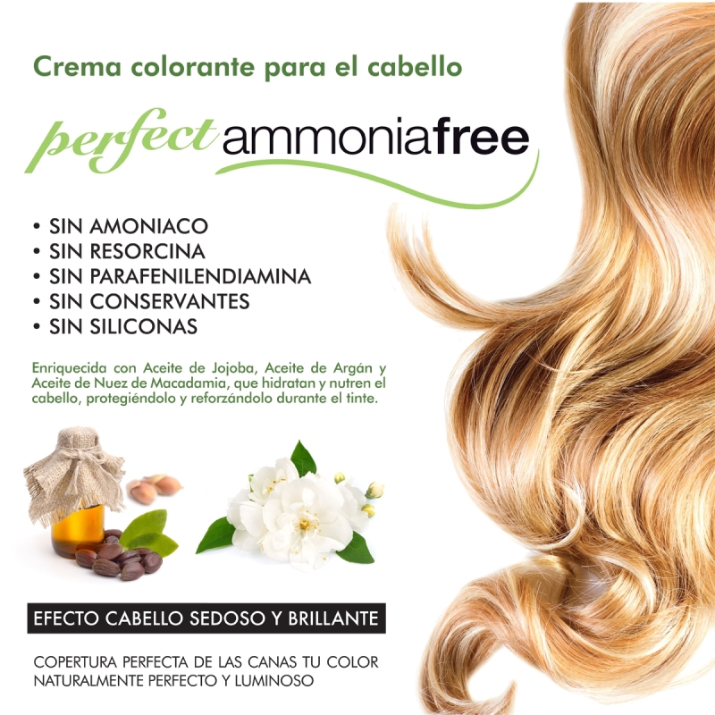 AMMONIA FREE – Tinte GRANADA 5.66  con reflejos rojos – sin amoniaco