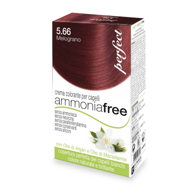 AMMONIA FREE – Tinte GRANADA 5.66  con reflejos rojos – sin amoniaco
