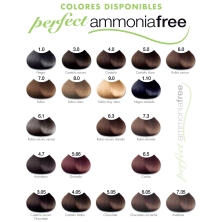 AMMONIA FREE – Tinte RUBIO OSCURO 6.0  con reflejos naturales – sin amoniaco