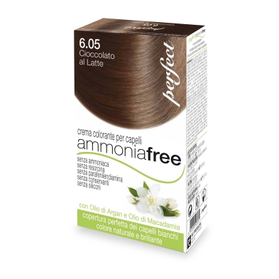 AMMONIA FREE – Tinte CHOCOLATE CON LECHE 6.05  con reflejos naturales – sin amoniaco