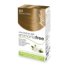 AMMONIA FREE – Tinte RUBIO CLARO 8.0  con reflejos naturales – sin amoniaco