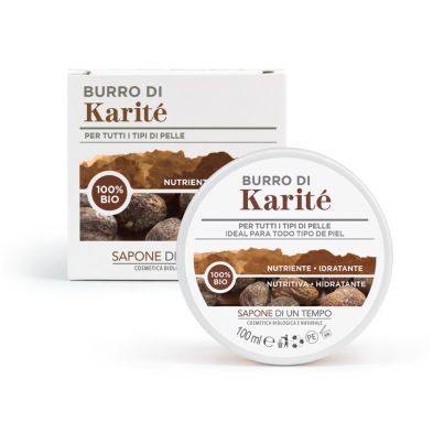 SAPONE DI UN TEMPO – Manteca de Karité natural y ecológica – Cara y cuerpo