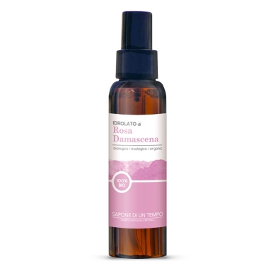 SAPONE DI UN TEMPO – Hidrolato de ROSA DAMASCENA agua floral natural para piel madura y apagada