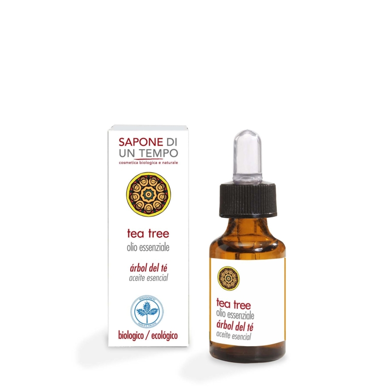 SAPONE DI UN TEMPO – Aceite esencial puro de ÁRBOL DEL TÉ certificado ecológico