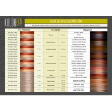 KOLOREKO Tinte natural dúo COBRE OSCURO - especial canas - pre color CENIZA + tinte COBRE