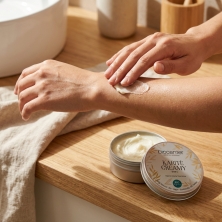 BIOCENTER Karité Creamy 5 en 1 - hidratante para cara y cuerpo 100% natural