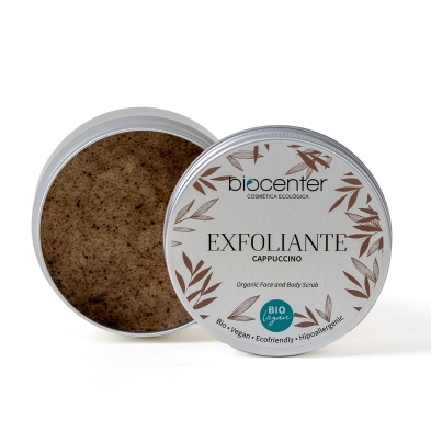 BIOCENTER Exfoliante natural para cara y cuerpo - perfume Cappuccino