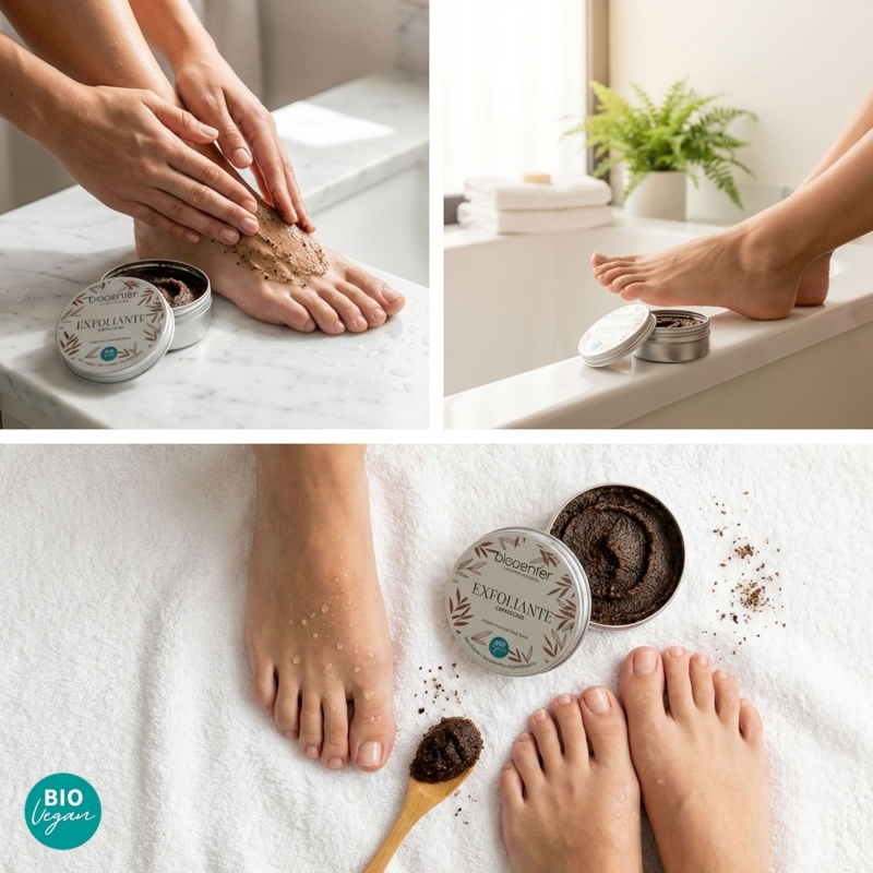BIOCENTER Exfoliante natural para cara y cuerpo - perfume Cappuccino