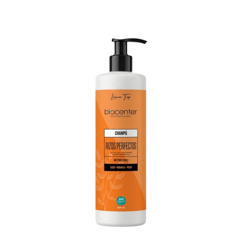 Champú natural para cabello rizado sin sulfatos Biocenter método curly