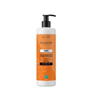 Champú natural para cabello rizado sin sulfatos Biocenter método curly