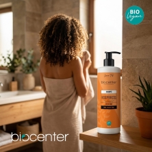 Champú natural para cabello rizado sin sulfatos Biocenter método curly