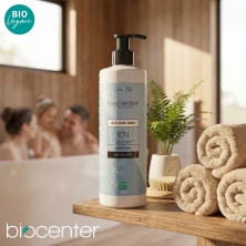 Gel de ducha y champú natural 2 en 1 BioCenter - para toda la familia - ecológico 500 ml