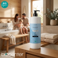 Gel de ducha y champú natural 2 en 1 BioCenter - para toda la familia - ecológico 1000 ml
