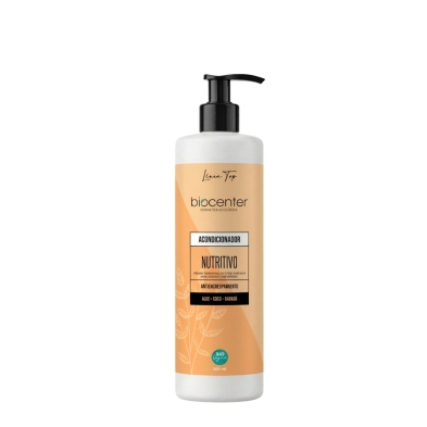 Acondicionador natural nutritivo Biocenter con aloe, coco y babasú para cabello seco y crespo