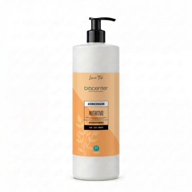 Acondicionador natural nutritivo Biocenter con aloe, coco y babasú para cabello seco y crespo