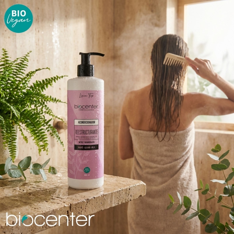 Acondicionador natural reestructurante Biocenter cabello dañado 500 ml