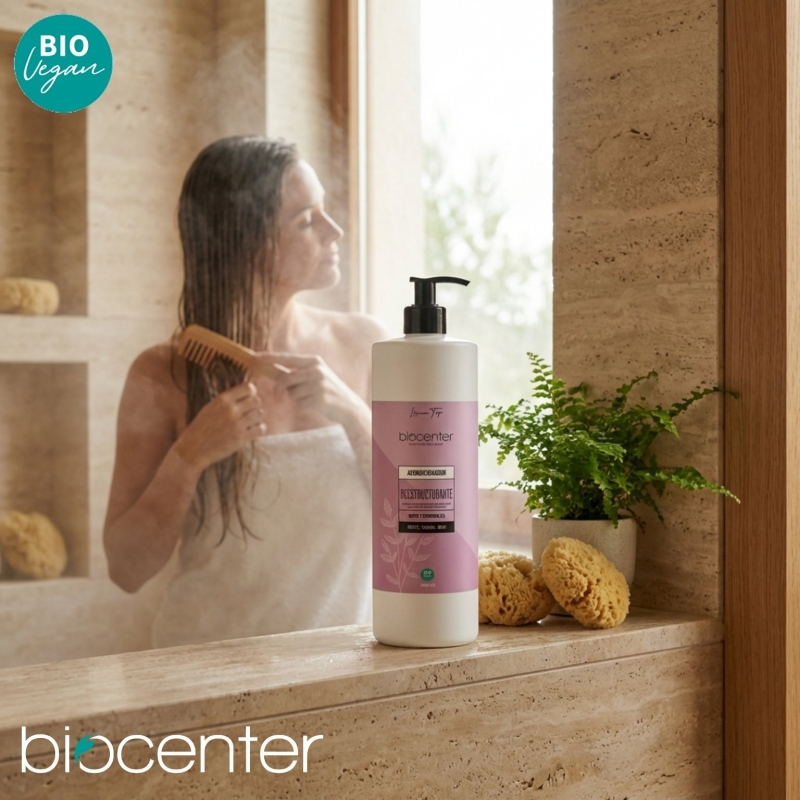 Acondicionador natural reestructurante Biocenter cabello dañado 1000 ml