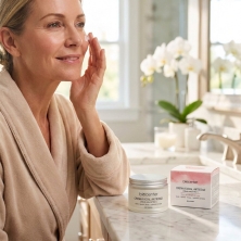Crema facial antiedad natural Ácido hialurónico Biocenter efecto filler - suaviza visiblemente las arrugas