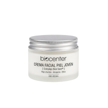 Crema facial piel joven Biocenter - hidratante natural piel sensible y acné