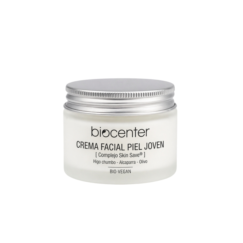 Crema facial piel joven Biocenter - hidratante natural piel sensible y acné