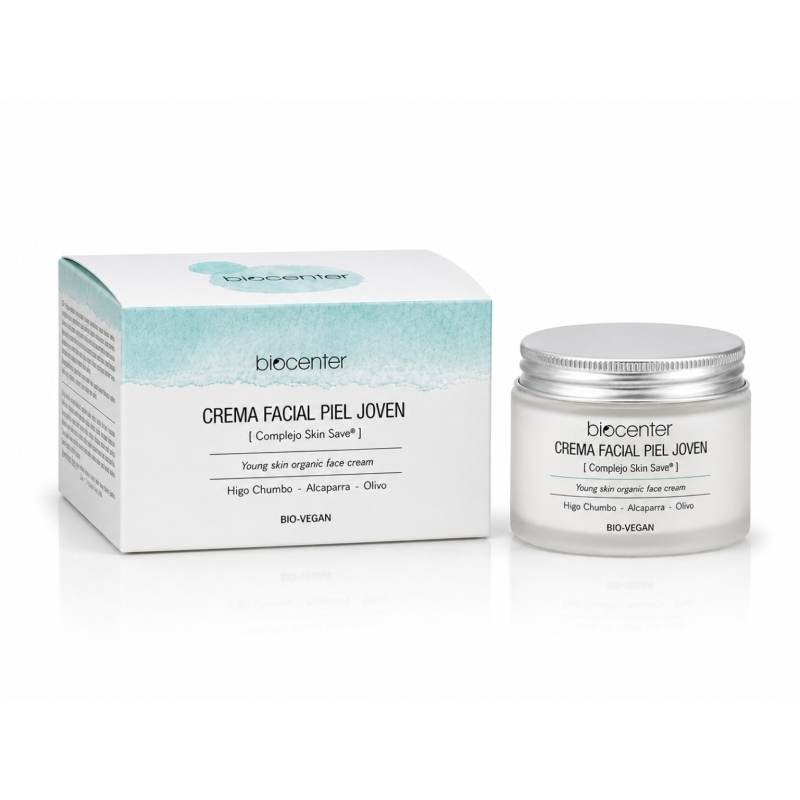 Crema facial piel joven Biocenter hidratante para piel sensible y acné