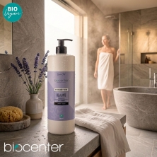 Gel de baño y ducha natural relajante Biocenter Lavanda - piel sensible - ecológico 1000 ml