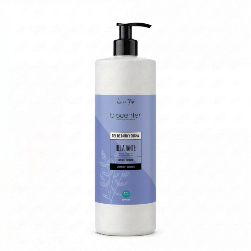 gel de baño natural biocenter lavanda relajante piel sensible