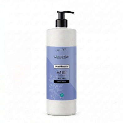 gel de baño natural biocenter lavanda relajante piel sensible