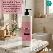 Gel íntimo natural calmante y refrescante Biocenter 1000 ml ecológico