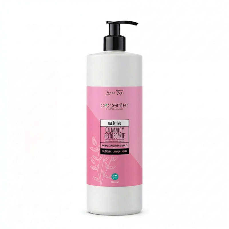 gel íntimo natural biocenter calmante refrescante ecológico 500 ml
