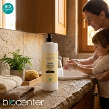 Jabón de manos natural Limón y Menta Biocenter 1000 ml ecológico