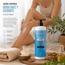 Crema corporal natural hidratante y calmante Biocenter 500 ml ecológica