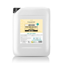 jabón de manos natural recarga 5 litros biocenter limón menta ecológico