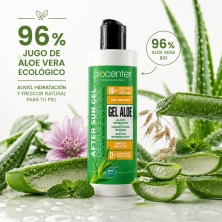 Gel de Aloe Vera bio 96% After Sun Biocenter – Calmante, hidratante y refrescante piel sensible