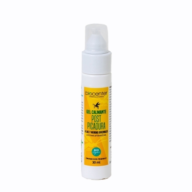 Gel calmante post picadura natural Biocenter con Aloe Vera y Centella Asiática