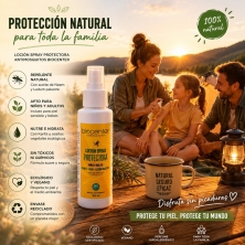 Loción Spray Protectora Antimosquitos Natural Biocenter – Repelente con Aceite de Neem para toda la familia