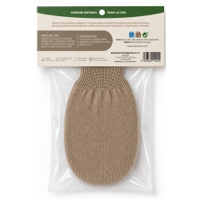 Guante de Lino Hammam Ecológico Biocenter – Exfoliación Profunda para una Piel Renovada