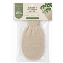 Guante de Ortiga Natural Biocenter para Masaje Corporal – Exfoliación Suave y Piel Revitalizada