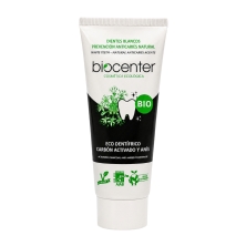 Pasta de dientes blanqueadora de carbón activado y anís Biocenter sin flúor ecológica y vegana