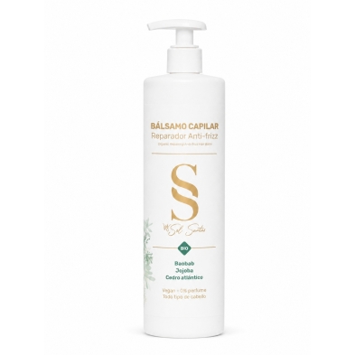 BY SOL SANTOS Bálsamo capilar reparador - Acondicionador natural sin perfume - 500 ml