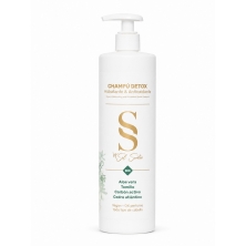 BY SOL SANTOS Champú detox hidratante - Champú natural sin perfume - 500 ml
