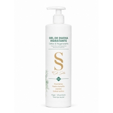BY SOL SANTOS Gel de ducha detox - Gel de baño natural sin perfume - 500 ml
