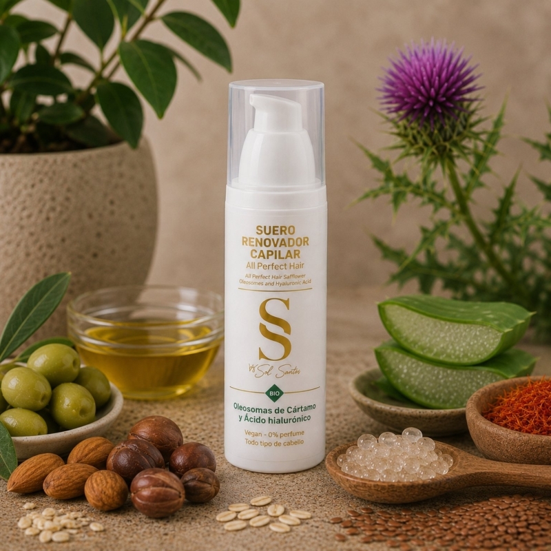 BY SOL SANTOS Suero capilar reparador sin perfume - 50 ml